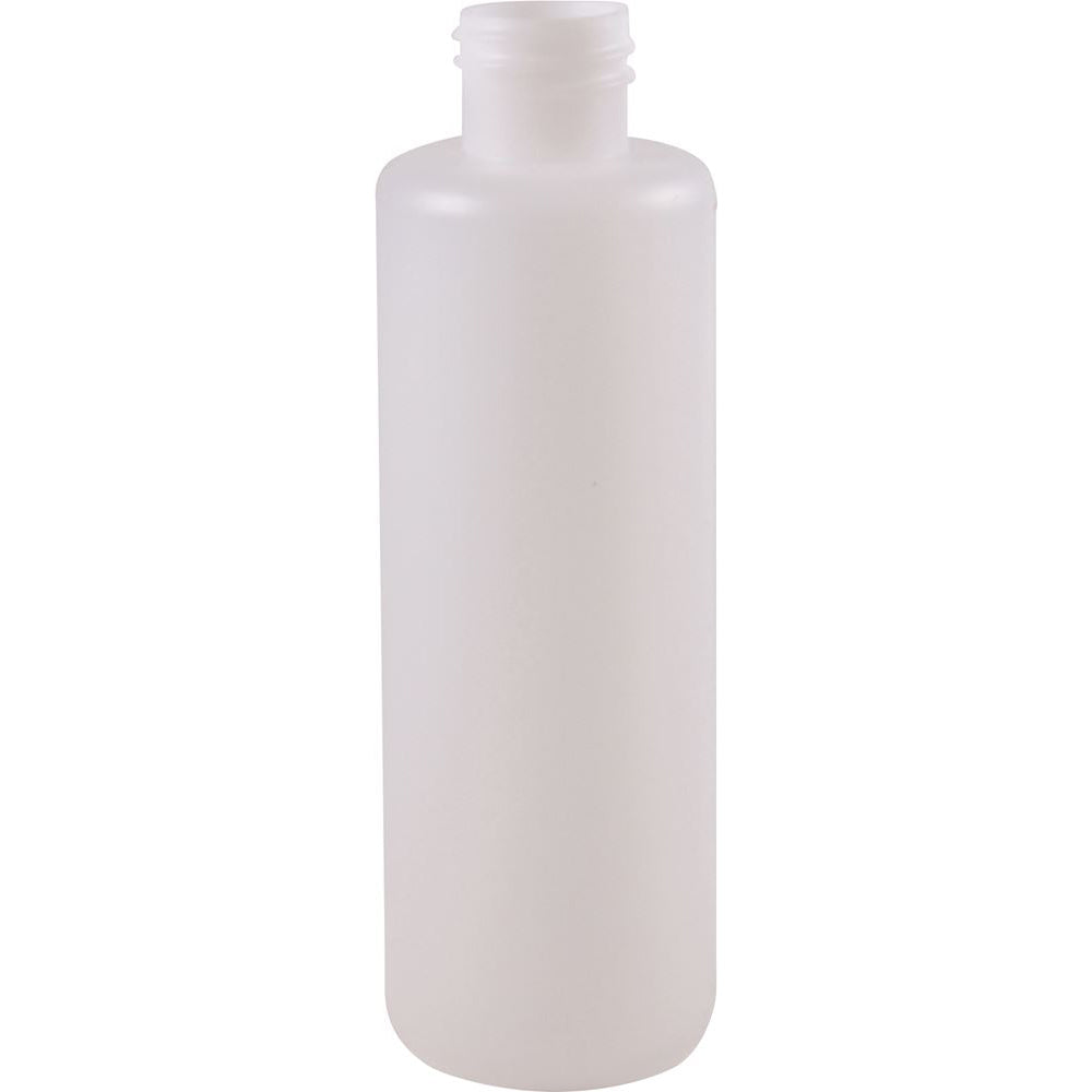 Bottle Plastic (white opaque) 250ml (28mm neck diameter) (single)