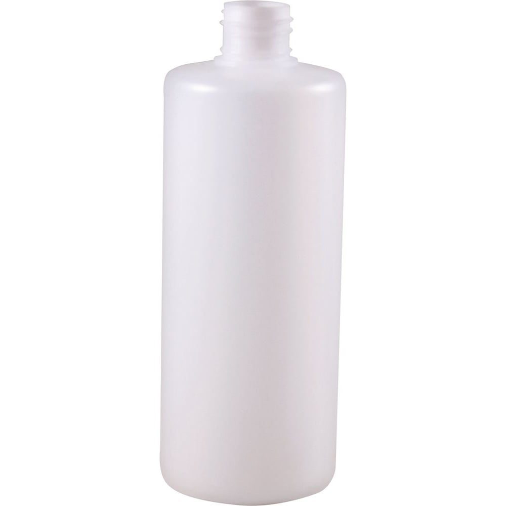 Bottle Plastic (white opaque) 500ml (28mm neck diameter) (single)