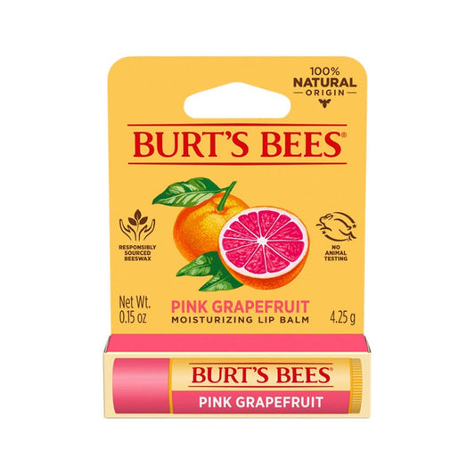 Burts Bees Burts Bees Moisturising Lip Balm Pink Grapefruit 4.25g