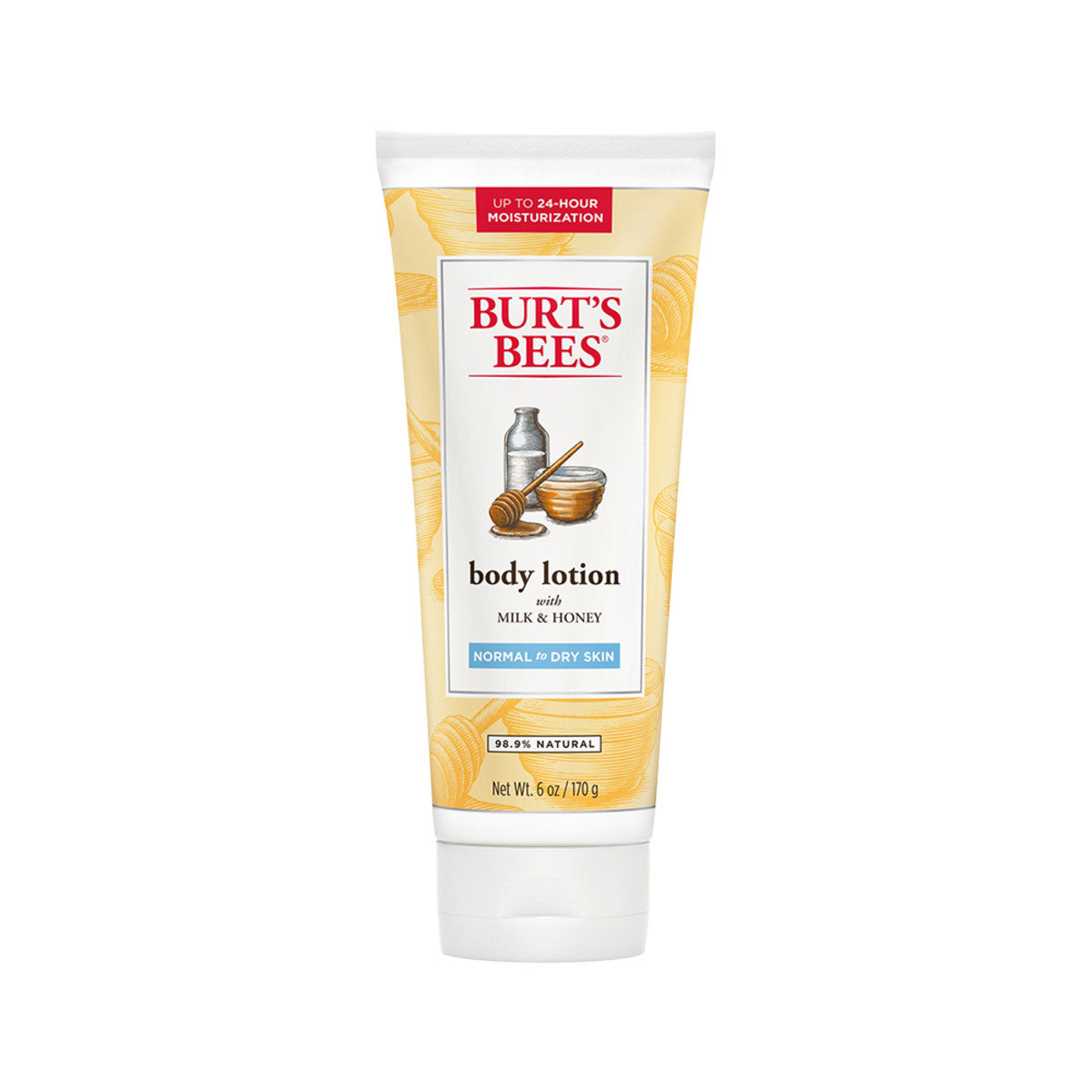 Burts Bees Burts Bees Body Lotion Normal to Dry Skin with Milk & Honey 170g