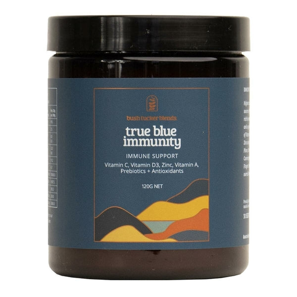 Bush Tucker Blends True Blue Immunity Powder 120 g