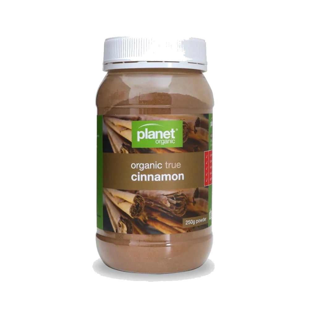 Planet Organic Planet Organic Organic Ground Cinnamon Jar 250g