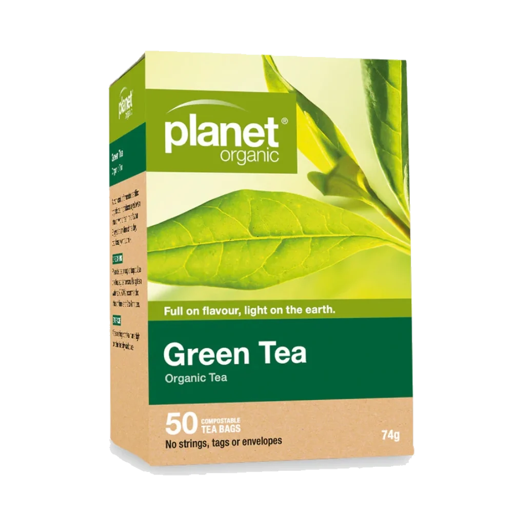 Planet Organic Planet Organic Organic Tea Green Tea x 50 Tea Bags