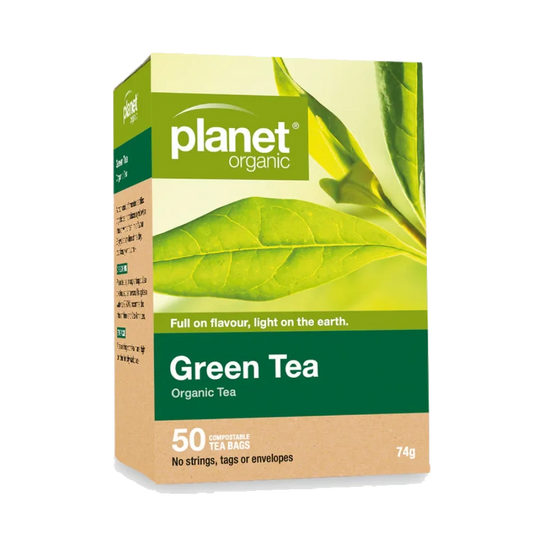 Planet Organic Planet Organic Organic Tea Green Tea x 50 Tea Bags