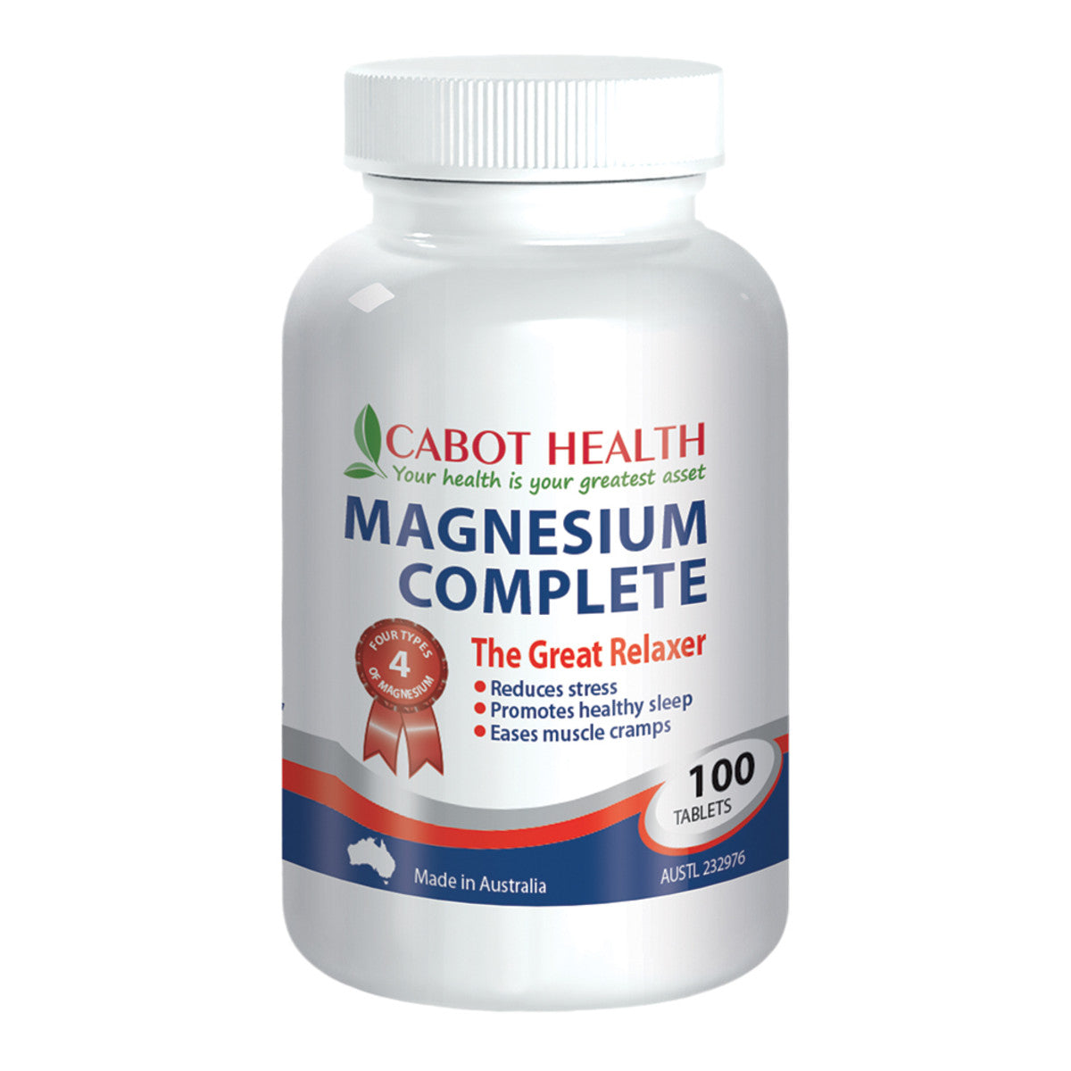 Cabot Health Cabot Health Magnesium Complete 100t