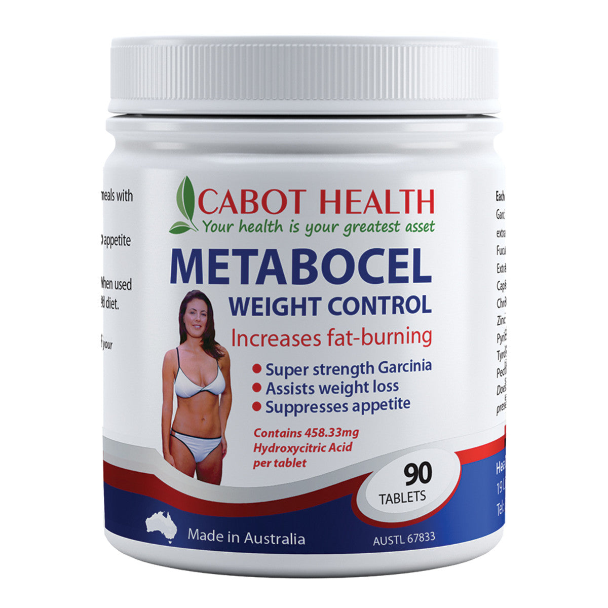 Cabot Health Cabot Health Metabocel (Weight Control) 90t