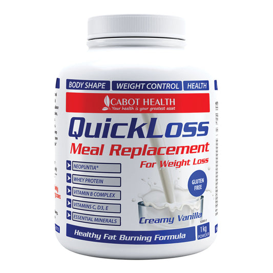Cabot Health Cabot Health QuickLoss Meal Replacement Creamy Vanilla 1kg