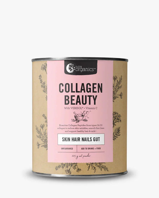 Nutra Naturals Nutra Organics Collagen Beauty Unflavoured 225g