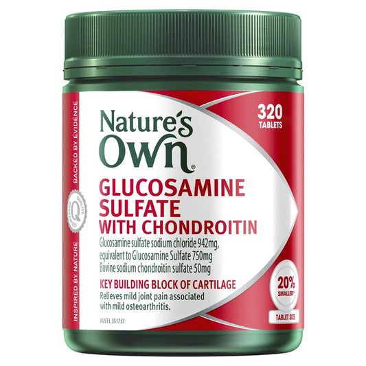 Natures Own NATURES OWN TAB GLUCOSAMINE SULFATE WITH CHONDROITIN