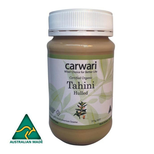 Carwari Carwari Organic Tahini Hulled 375g