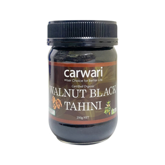 Carwari Carwari Organic Walnut Black Tahini 250g