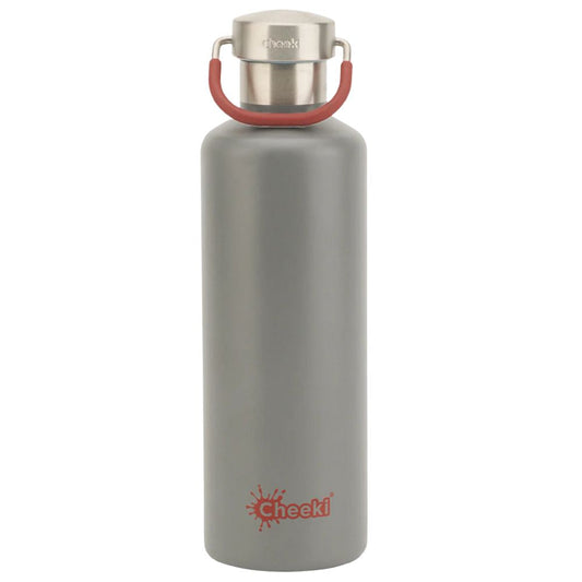 Cheeki CHEEKI INSULATED BOTTLE CLASSIC SLATE 600ML