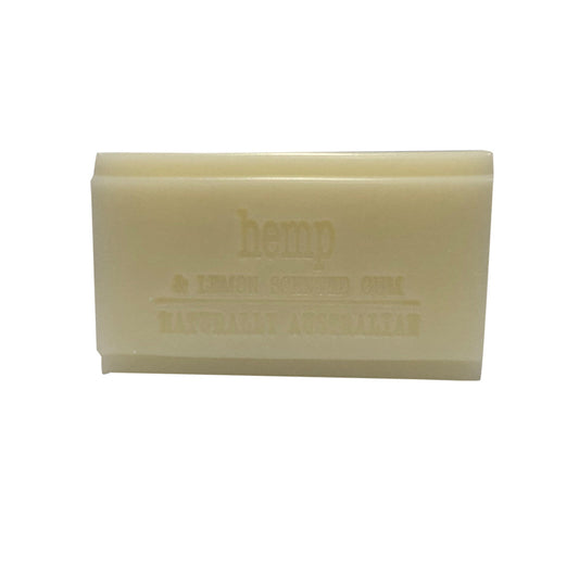 Clover Fields Clover Fields Natures Gifts Plant Based Soap Hemp & Lemon Scented Gum 100g