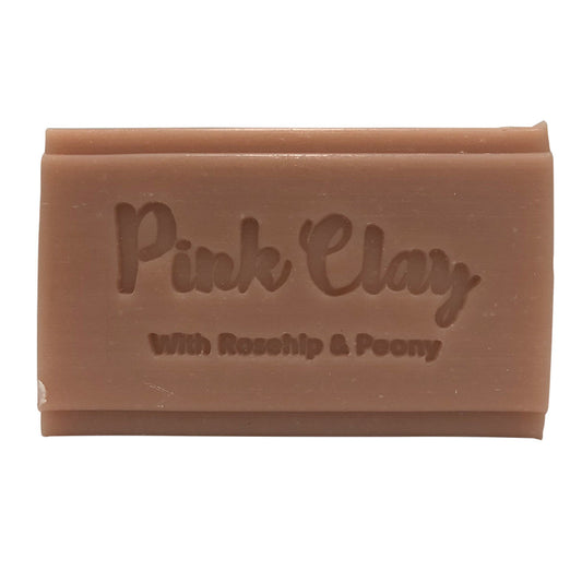 Clover Fields Clover Fields Natures Gifts Essentials Pink Clay with Rosehip & Peony Coconut-Base Soap 150g