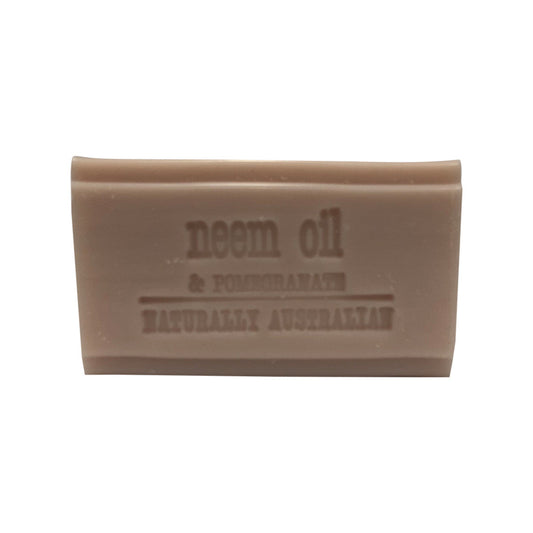 Clover Fields Clover Fields Natures Gifts Plant Based Soap Neem Oil & Pomegranate 100g