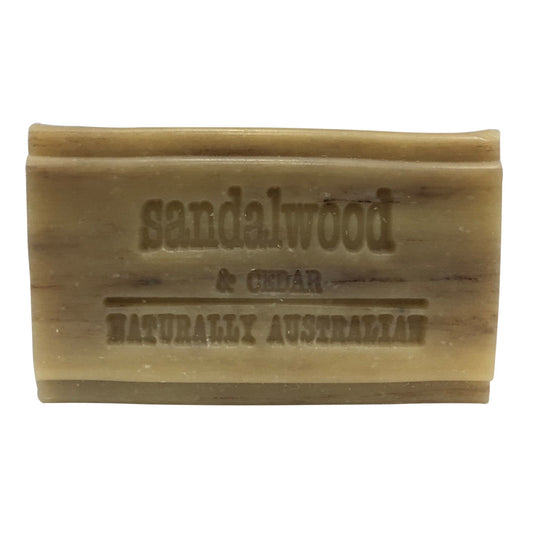 Clover Fields Clover Fields Natures Gifts Plant Based Soap Sandalwood & Cedar 100g