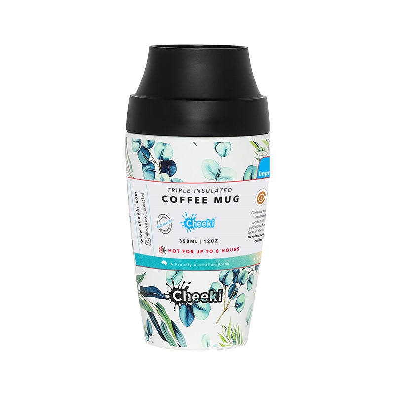 Cheeki Cheeki Insulated Coffee Mug 3D Watercolour 350ml