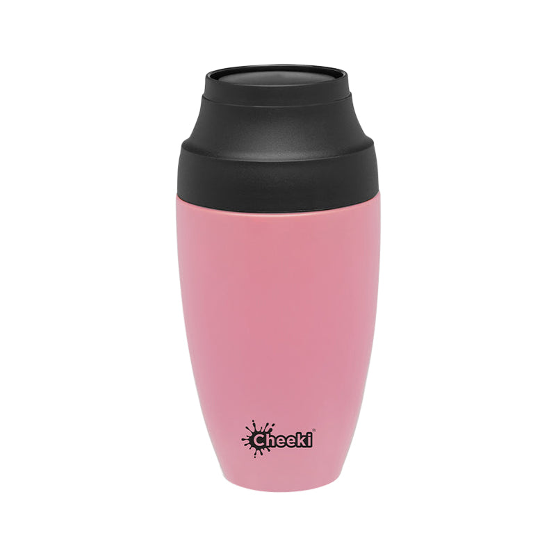Cheeki Cheeki Insulated Coffee Mug Pink 350ml