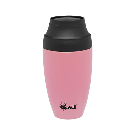 Cheeki Cheeki Insulated Coffee Mug Pink 350ml