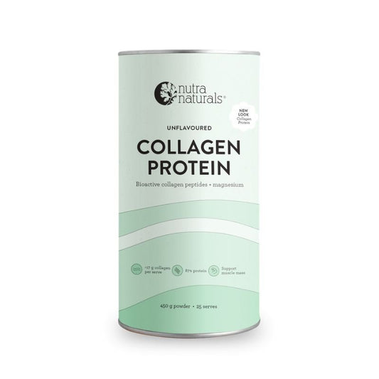 Nutra Naturals Nutra Organics Collagen Protein Unflavoured 450g