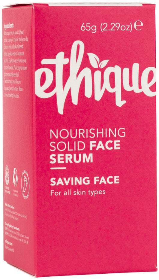 Ethique Ethique Face Serum Nourishing Solid Saving Face (For All Skin Types) 65g  SELL THROUGH