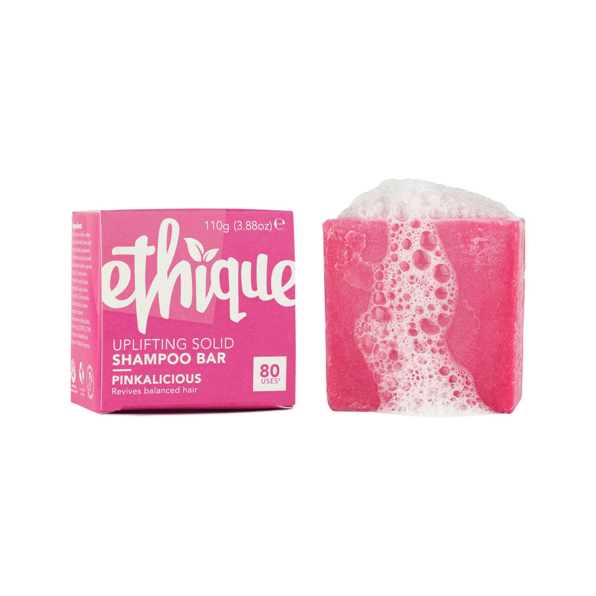 Ethique Bar Shampoo Uplifting Solid Pinkalicious (Revives Balanced Hair) 110g  SELL THROUGH