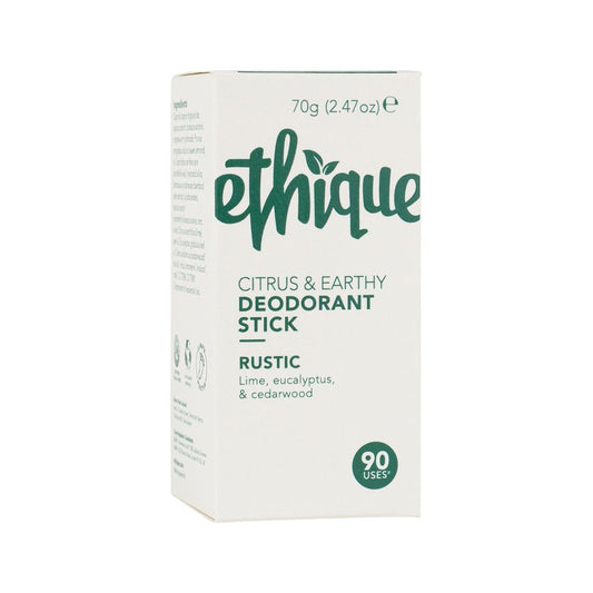 Ethique Deodorant Stick Citrus & Earthy Rustic Lime Eucalyptus & Cedarwood 70g