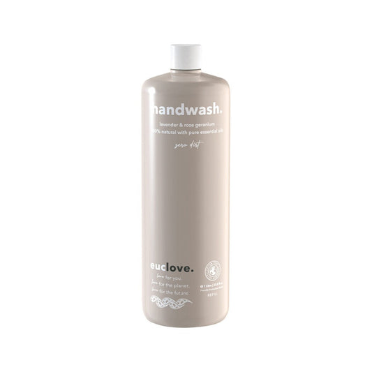 Euclove Euclove Hand Wash Lavender & Rose Geranium 1L