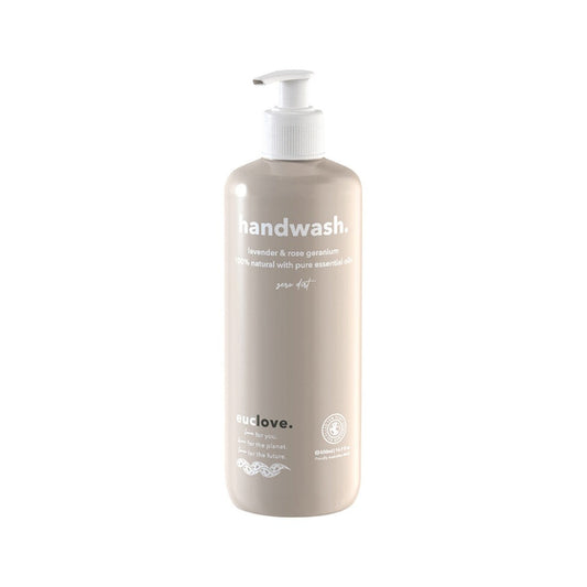 Euclove Euclove Hand Wash Lavender & Rose Geranium Pump 500ml