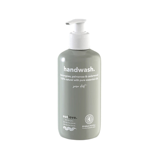 Euclove Euclove Hand Wash Lemongrass Palmarosa & Cedarwood Pump 500ml