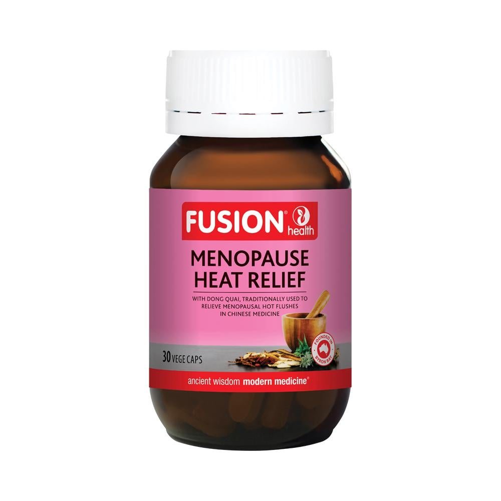 FUSION HEALTH MENOPAUSE HEAT RELIEF 30VC