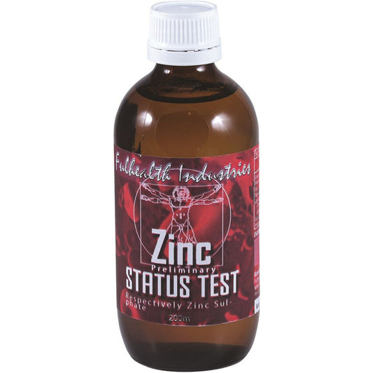 Fulhealth Industries Retail Fulhealth Industries Preliminary Zinc Status Test 200ml