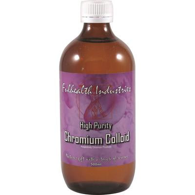 Fulhealth Industries Retail Fulhealth Industries High Purity Chromium Colloid 500ml
