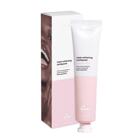 Gem Gem Triple Whitening Toothpaste Coconut Mint 100g