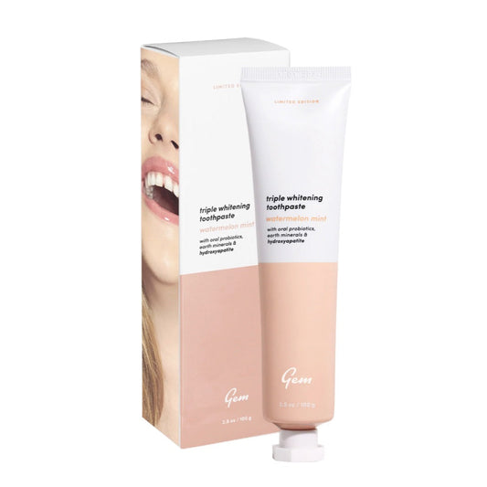 Gem Gem Triple Whitening Toothpaste Watermelon Mint 100g
