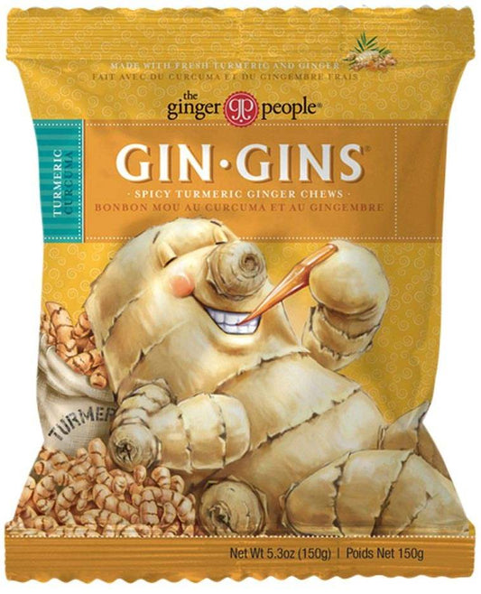 Ginger People The Ginger People Gin Gins Ginger Chews Spicy Turmeric 150g