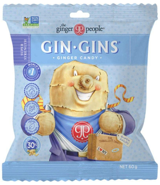 Ginger People The Ginger People Gin Gins Ginger Candy Super Strength 60g