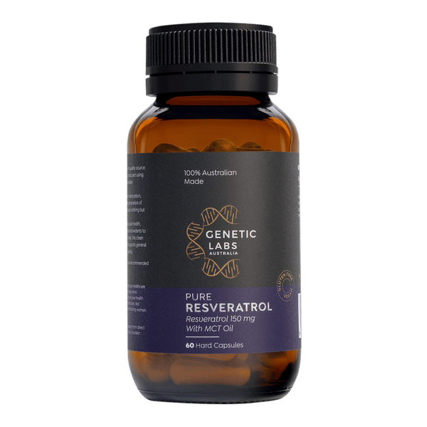 Genetic Labs Australia Pure Resveratrol 60 caps