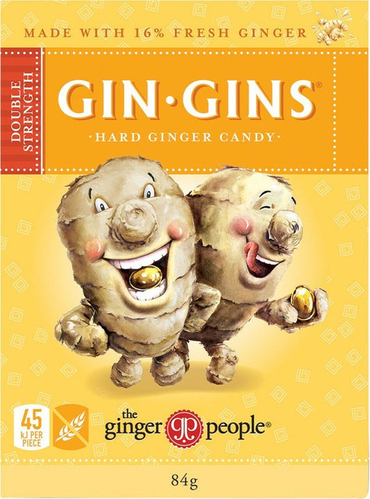 Ginger People The Ginger People Gin Gins Hard Ginger Candy Double Strength 84g
