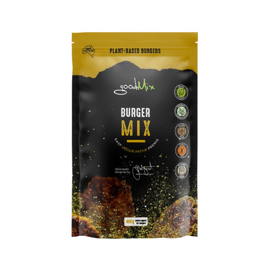 Good Mix GoodMix Superfoods Burger Mix (Easy Vegan Veggie Pattie Premix) 400g