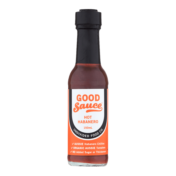 Undivided Food Co. Good Sauce Hot Habenero 150 mL