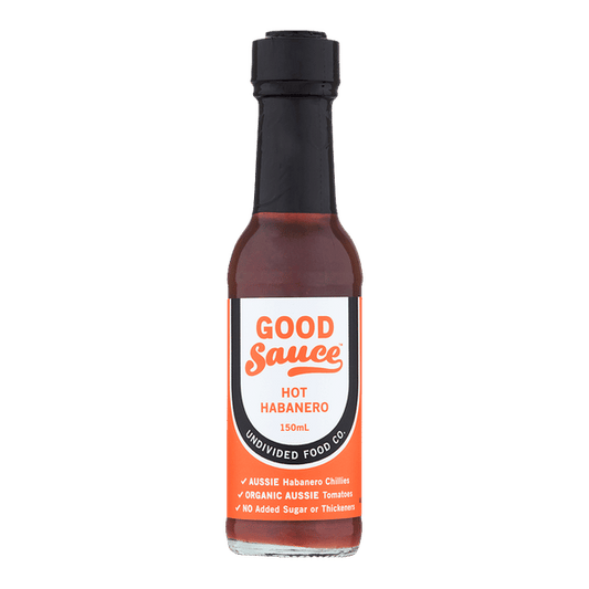 Undivided Food Co. Good Sauce Hot Habenero 150 mL