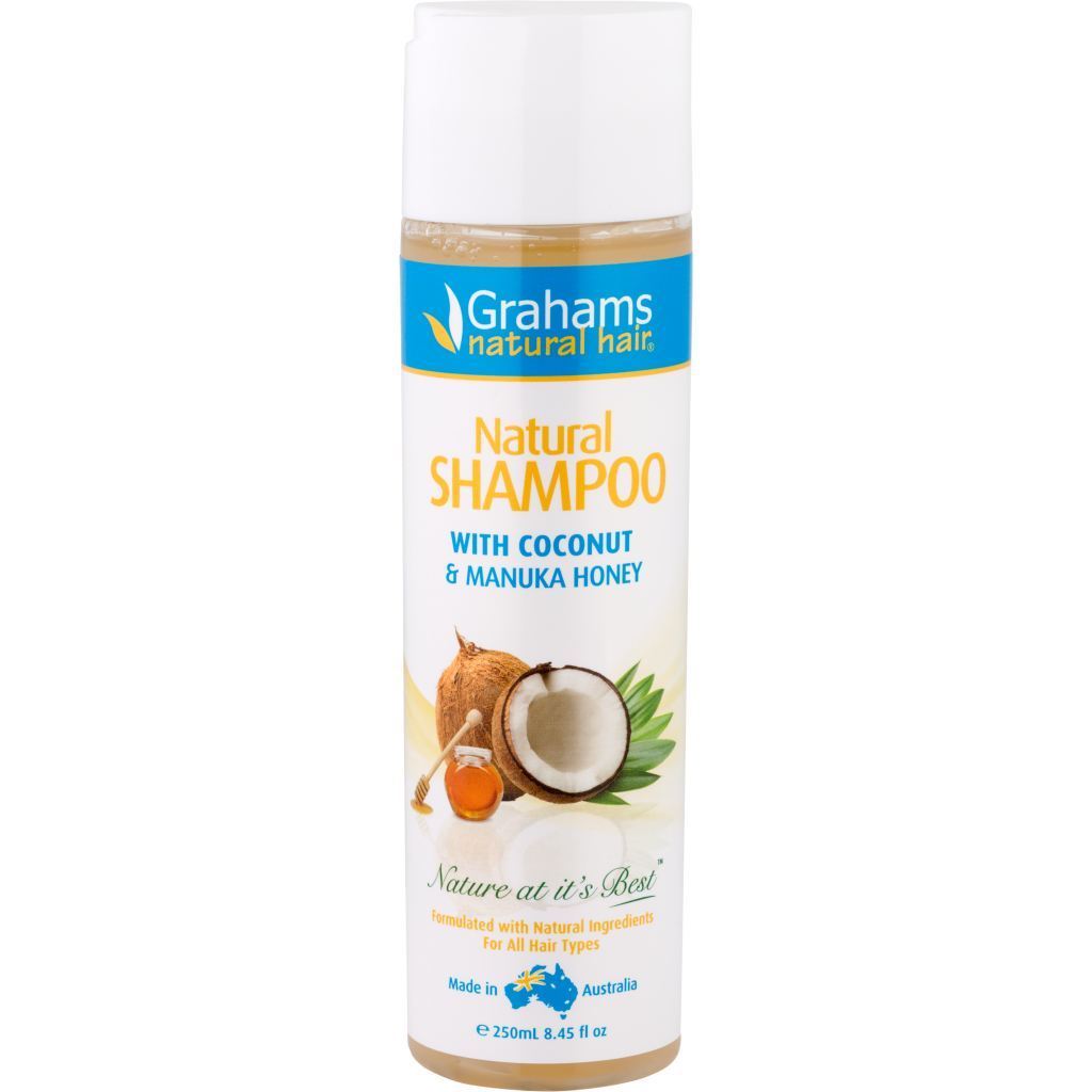Grahams Grahams Natural Natural Shampoo with Manuka Honey & Coconut 250ml