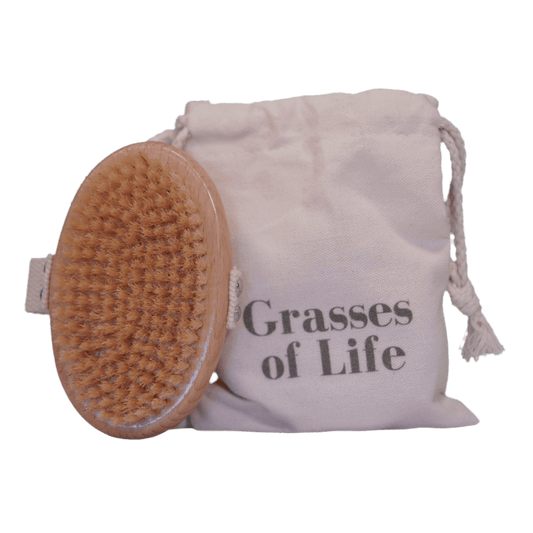 Grasses of Life Boar Bristle Dry Body Brush
