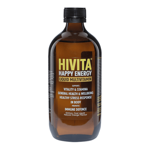 HIVITA Happy Energy Liquid Multivitamin 500 mL Orange