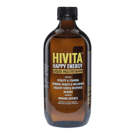 HIVITA Happy Energy Liquid Multivitamin 500 mL Orange