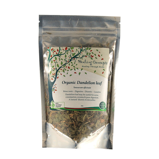 Healing Concepts Teas Healing Concepts Organic Dandelion Leaf 40g