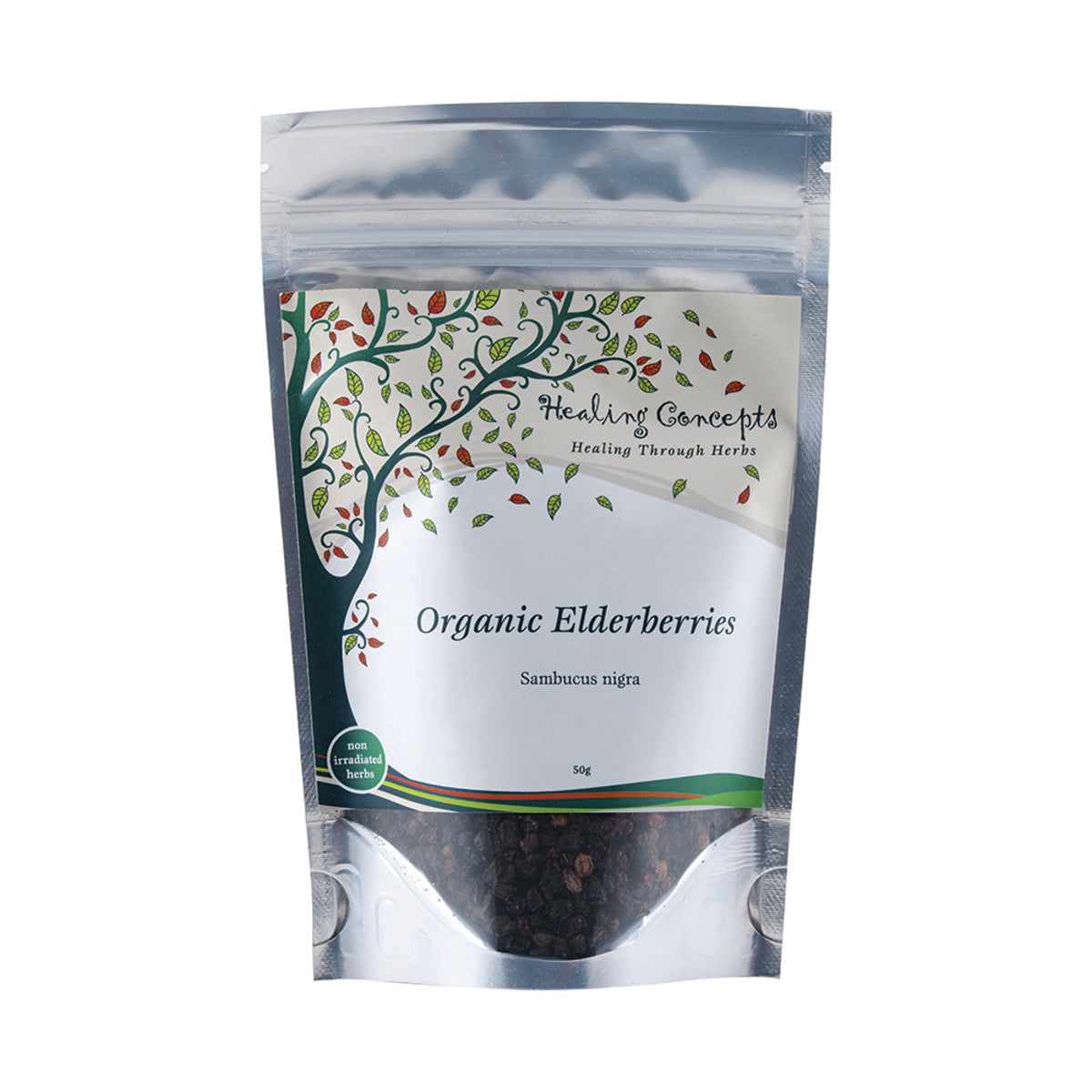 Healing Concepts Teas Healing Concepts Organic Elderberries 50g