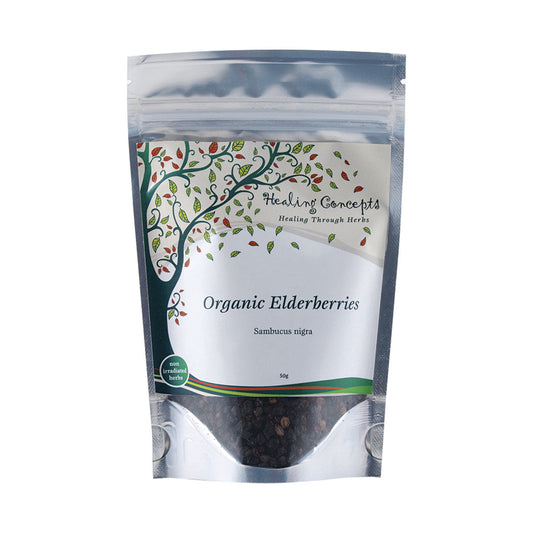 Healing Concepts Teas Healing Concepts Organic Elderberries 50g
