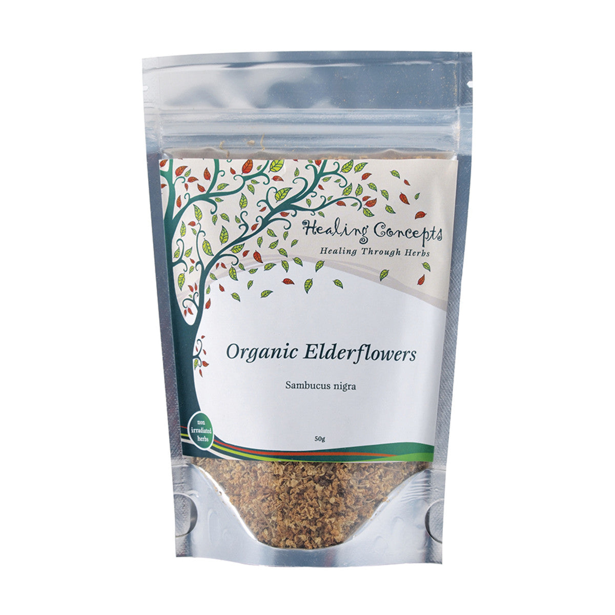 Healing Concepts Teas Healing Concepts Organic Elderflowers 40g